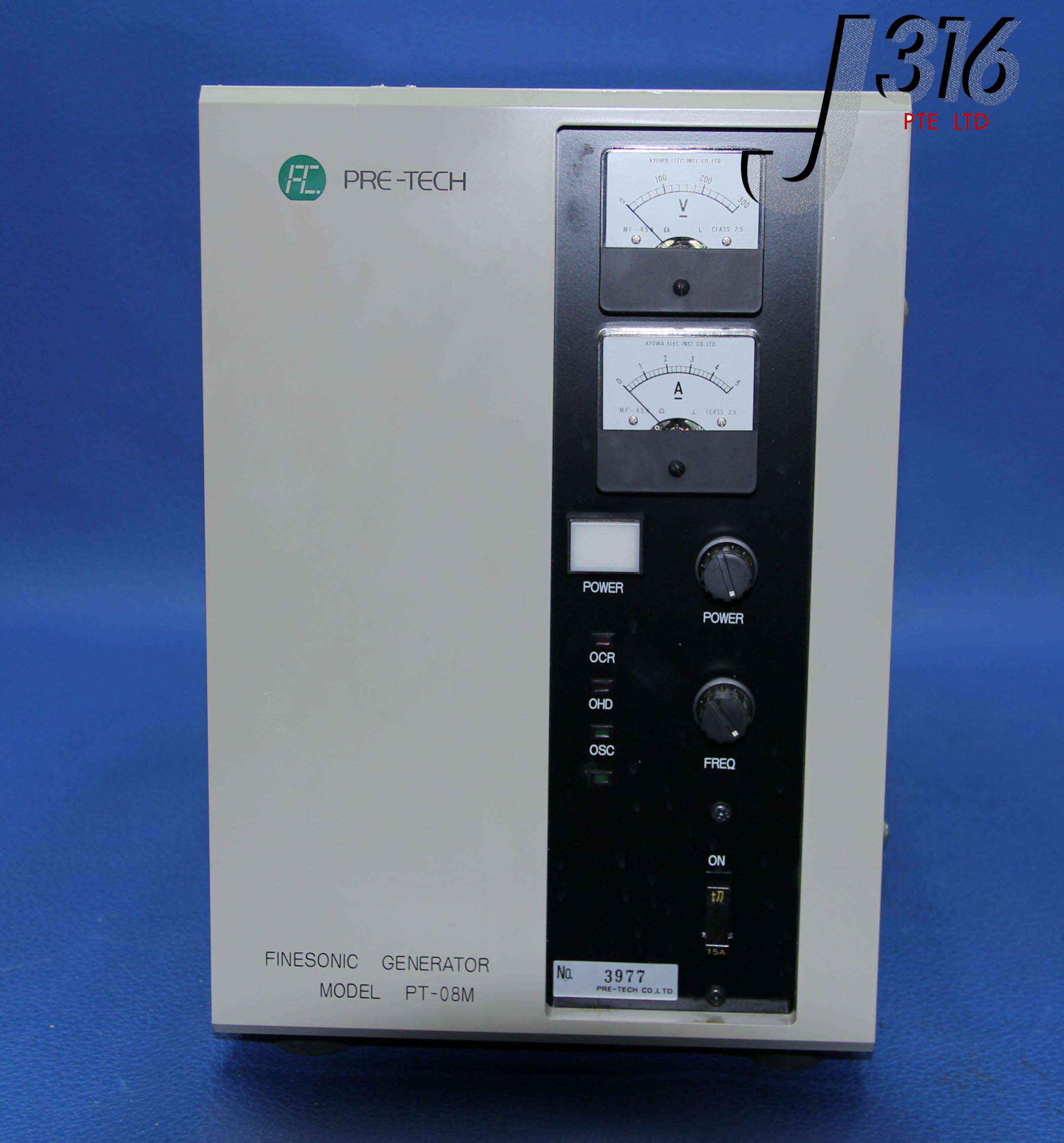 5972 PRE-TECH FINESONIC GENERATOR PT-08M – J316Gallery